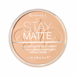 Rimmel Stay Matte Pressed Powder, Amber, 14g, Amber, Barattolo, Polvere compatta, Opaco, 14 ml, Donna