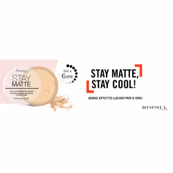 Rimmel Stay Matte Pressed Powder, Warm Honey, 14g - Vista aggiuntiva 5