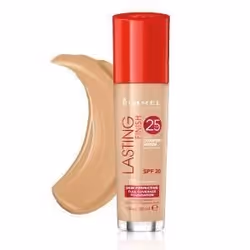 Rimmel Lasting Finish 25H Foundation With Comfort Serum, 400 Natural Beige, 30ml - Vista aggiuntiva 6