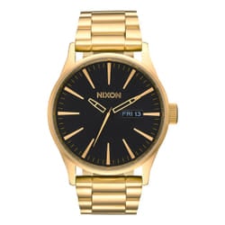 Nixon Sentry SS Orologio da polso Maschio Quarzo Oro