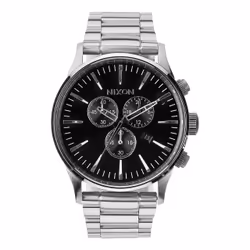 Nixon Sentry Chrono, Resistente all'acqua, Quarzo