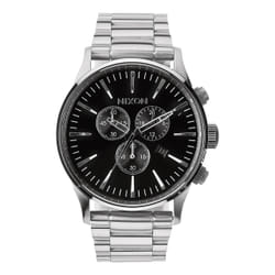 Nixon Sentry Chrono Orologio da polso Maschio Quarzo Argento