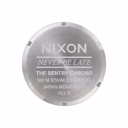 Nixon Sentry Chrono Orologio da polso Maschio Quarzo Argento - Vista aggiuntiva 4
