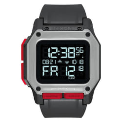 Nixon Regulus Orologio da polso Unisex Nero, Grigio, Rosso Nero, Grigio