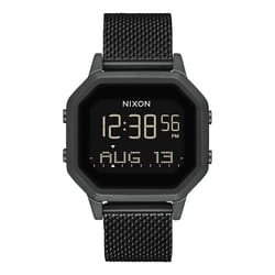 Nixon Siren Milanese Orologio da polso Unisex Nero