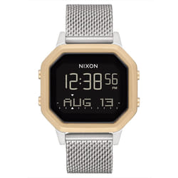 Nixon Siren Milanese Orologio da polso Unisex Oro, Argento Oro