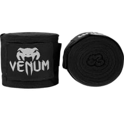 Venum EU- -0430-Black Fascia da boxe elastica 2,49 m (98")