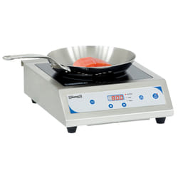 Casselin CPAI350A piano cottura Acciaio inox Superficie piana 34 cm Piano cottura a induzione 1 Fornello(i)
