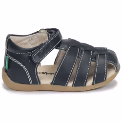 Sandali bambini Kickers BIGFLO-3 Blu - 18 - Vista aggiuntiva 2