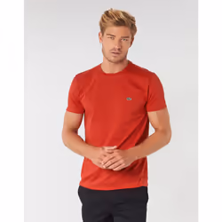T-shirt Lacoste TH6709 Rosso - 4 - Vista aggiuntiva 2