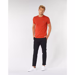 T-shirt Lacoste TH6709 Rosso - 6 - Vista aggiuntiva 3