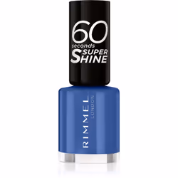 Rimmel 60 Seconds Super Shine Nail Polish, 828 Danny Boy, Blue!, Butyl Acetate, Ethyl Acetate, Nitrocellulose, Acetyl Tributy ...