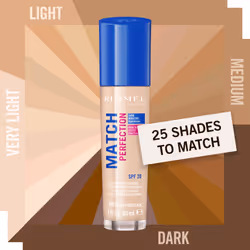 Rimmel Match Perfection, Natural Beige 400 - Neutral, 30ml - Vista aggiuntiva 5