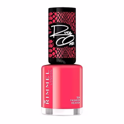Rimmel 60 Seconds Super Shine 324 Fashion Heaven 8ml, 8 ml, Rosa, Fashion Heaven, Colorante, Opaco, Lucida