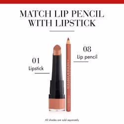 Bourjois Rouge velvet lipstick 2,4 g 01 Hey Nude ! Opaco - Vista aggiuntiva 8