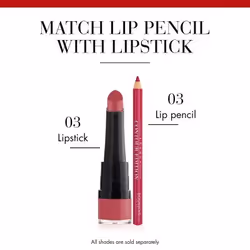 Bourjois Rouge velvet lipstick 2,4 g 03 Hyppink Chic Opaco - Vista aggiuntiva 8