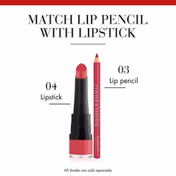 Bourjois Rouge velvet lipstick 2,4 g 04 Hip Hip Pink Opaco - Vista aggiuntiva 8