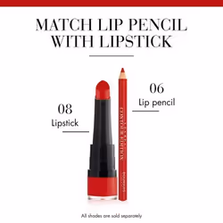 Bourjois Rouge velvet lipstick 2,4 g 08 Rubi`s Cute Opaco - Vista aggiuntiva 8