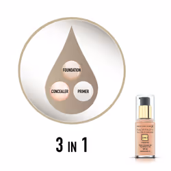 Max Factor Facefinity All Day Flawless 3 in 1, 045 Warm Almond, 30ml - Vista aggiuntiva 4