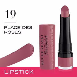 Bourjois Rouge velvet lipstick 2,4 g 19 Place Des Roses Opaco - Vista aggiuntiva 8