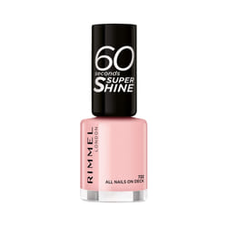 Rimmel 60 Seconds Super Shine smalto per unghie 8 ml Rosa Lucida