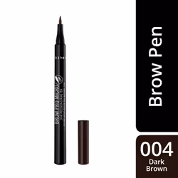 Rimmel Brow Pro Micro 24HR Precision Stroke Pen 004 Dark Brown Eyebrow Pencils - Vista aggiuntiva 4
