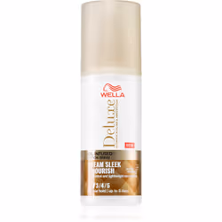 Perfeziona facilmente i tuoi capelli con una spruzzata che aiuta a combattere i 5 segni di danneggiamento e fornisce una tenu ...