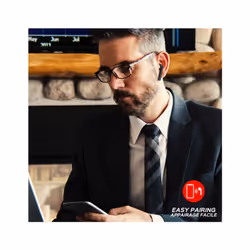 Altadif ALTEARBLK cuffia e auricolare Wireless In-ear Musica e Chiamate Bluetooth Nero - Vista aggiuntiva 4
