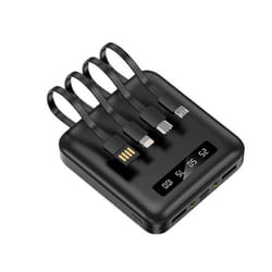 Akashi ALTPB10CABLK batteria portatile 10000 mAh Nero
