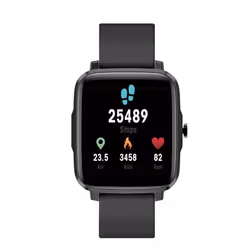 Akashi ALTSWAT1BLK smartwatch e orologio sportivo 4,29 cm (1.69") Digitale Touch screen Nero - Vista aggiuntiva 7