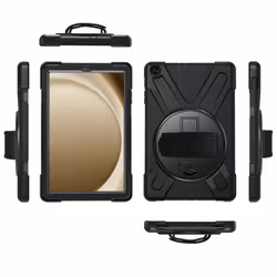 Akashi ALTCTA9PLSTRG custodia per tablet 27,9 cm (11") Cover Nero - Vista aggiuntiva 2