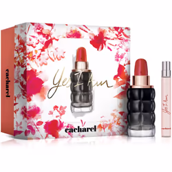 Non c’è più bisogno che ti separi a lungo dal tuo profumo. Il kit di profumi da donna Cacharel Yes I Am contiene la versione ...