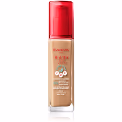 Saluta una pelle impeccabile e di un aspetto riposato! Il fondotinta idratante illuminante 24 ore Bourjois Healthy Mix, arric ...