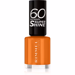 Rimmel 60 Seconds Super Shine è uno smalto per unghie dai colori trendy che completerà perfettamente ogni tuo look. La tecnol ...