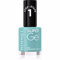 Il top coat in gel Rimmel Super Gel Step 1 dona alle tue unghie un aspetto professionale senza ricorrere a una lampada UV.