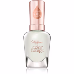 Lo smalto per unghie Sally Hansen Color Therapy garantisce in pochi minuti unghie belle e curate.