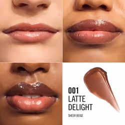 Rimmel Oh My Gloss! Butter Me Up 001 Latte - Vista aggiuntiva 4
