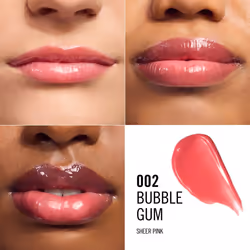 Rimmel Oh My Gloss! Butter Me Up 002 Bubble Gum - Vista aggiuntiva 4