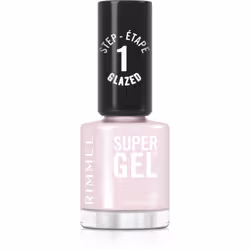 Il top coat in gel Rimmel Super Gel Step 1 dona alle tue unghie un aspetto professionale senza ricorrere a una lampada UV.