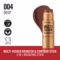 Rimmel Multi Tasker Bronzing Stick 3 in 1 004 Deep - Vista aggiuntiva 4