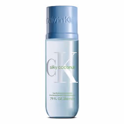 Calvin Klein CK Silky Coconut Unisex Hair & Body Perfume Mist 236ml, 236 ml, Unisex, Pelle universale, Idratante, Cocco, Latt ...