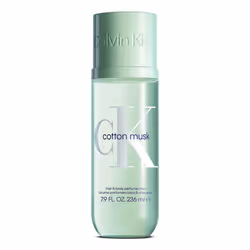 Calvin Klein CK Cotton Musk Unisex Hair & Body Perfume Mist 236ml, 236 ml, Unisex, Pelle universale, Idratante, Muschio di qu ...