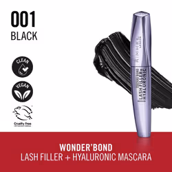 Rimmel Wonder’Bond Lash Filler + Hyaluronic Mascara 001 Black - Vista aggiuntiva 4