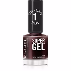 Il top coat in gel Rimmel Super Gel Step 1 dona alle tue unghie un aspetto professionale senza ricorrere a una lampada UV.