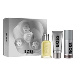BOSS Cofanetto Regalo Bottled Eau de Toilette, Gel Doccia e Deodorante Spray for Men 100 ml + 100 ml + 150 ml