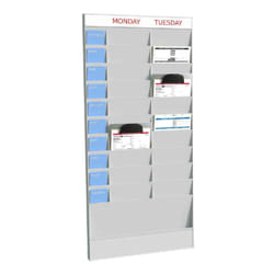 PaperFlow PD20A4.02 Stand informativo A4 Polistirolo Grigio