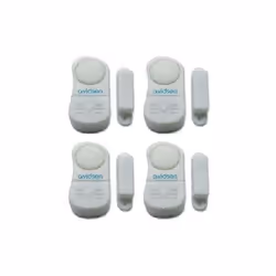 Un kit composto da 4 mini allarmi magnetici da applicare a porte e finestre dotati di sirena sirena integrata E' possibile in ...