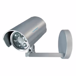 Avidsen Lampada a 6 Led con Rilevatore di Movimento, Parete, Esterno, Grigio, Metallico, Argento, IP43, Sensore infrarosso, B ...