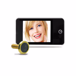Il kit Camera digitale per porte d' ingresso è composto da una camera digitale a colori a forma di spioncino ed un monitor da ...