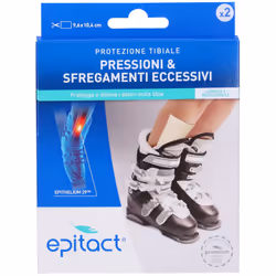 Epitact Protezione Tibiali Silicone 2 pezzi